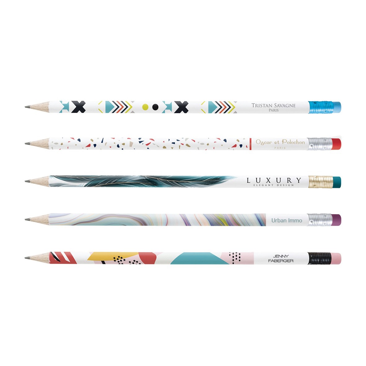 Crayon papier 100 sur-mesure - fabrication francaise  marquage, frais  techniques et frais de port inclus ✓ Demandez votre devis ✓ Résultats page  sur