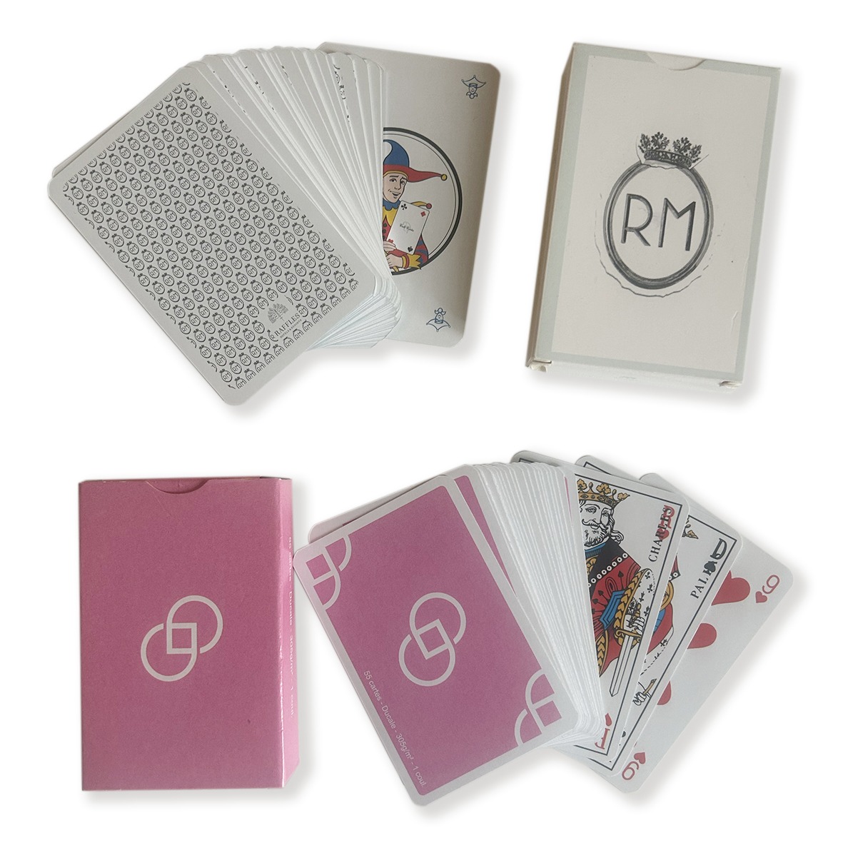Cartes a jouer belote bridge poker tarot personnalise-europe-1