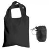 Sac shopping pliable_noir  – Objets publicitaires – Cadeau personnalisé