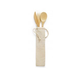 Mepal – Set de couverts 3 pièces Ellipse – Nordic denim – couverts à  emporter – composé d'un couteau, d'une fourchette et d'une cuillère –  emballés dans un étui – couverts réutilisables