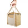 Sac isotherme coton jute naturel personnalise2