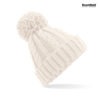 Bonnet tricot pompon beechfield personnalise-6