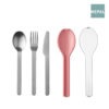 Mepal-Set 3 couverts acier inox-Europe-couleur-rose