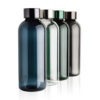 Bouteille eau design bouchon metal personnalise