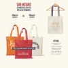 Totebag sac shopping sur mesure France biologique personnalise