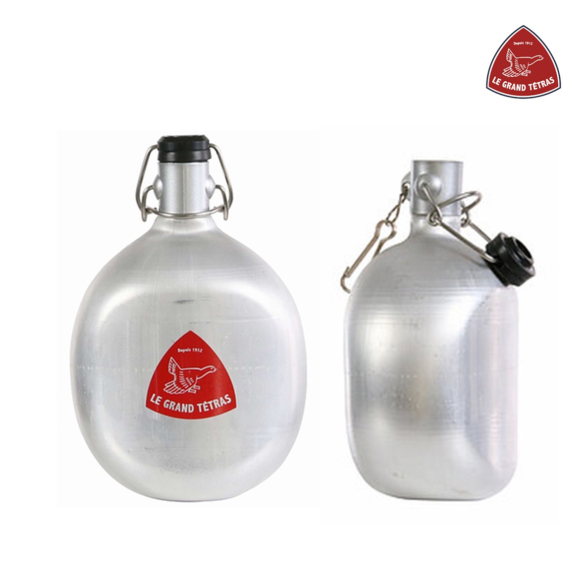 Gourde aluminium LE GRAND TETRAS Originale Concave 1 litre