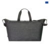 Sac de voyage noir matiere recycle Europe personnalise-1