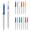 Stylo metal chrome et couleur europe personnalise-1