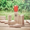 Jeu de quille en bois, Kubb personnalise-5