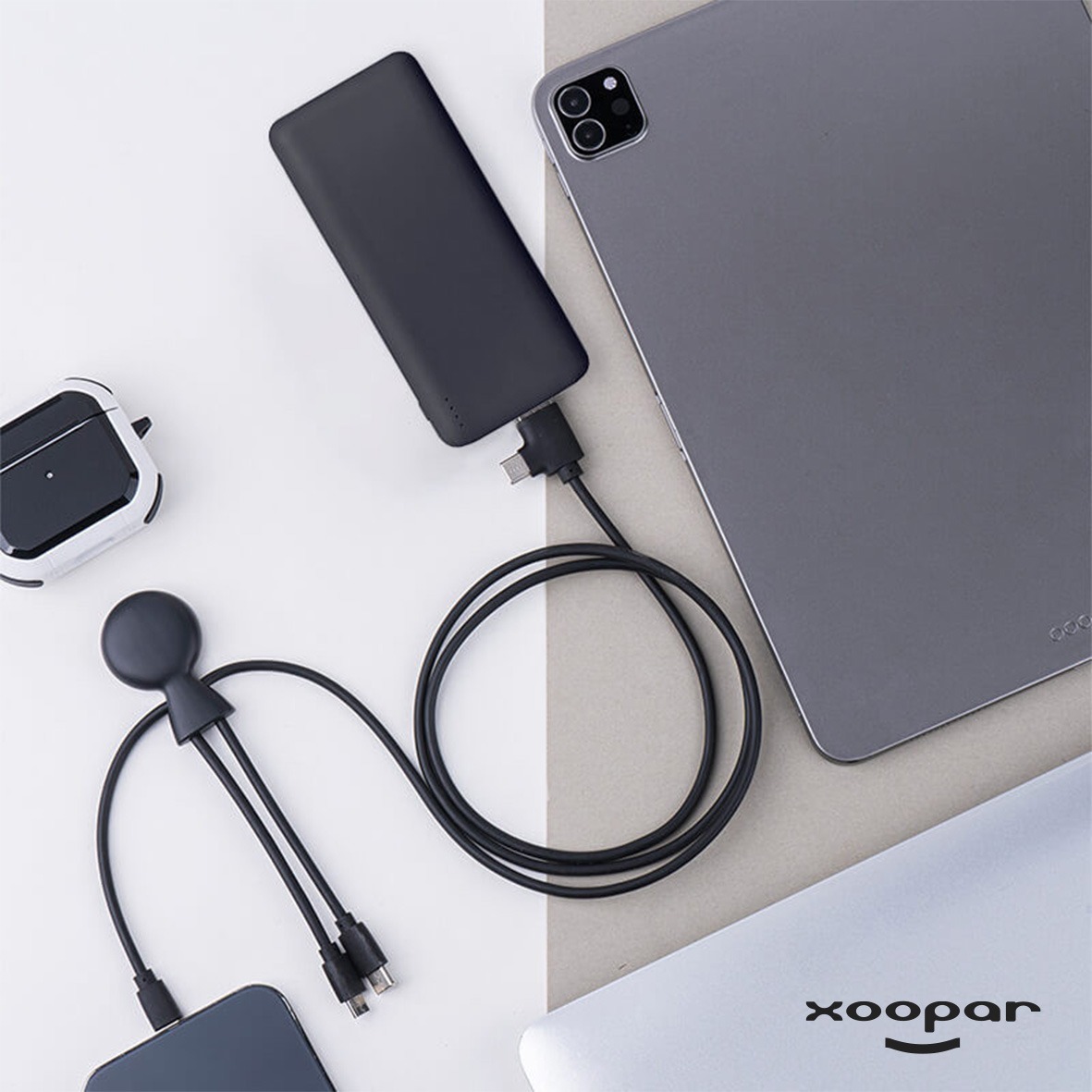 batterie chargeur et cables hepta eco xoopar personnalise-5