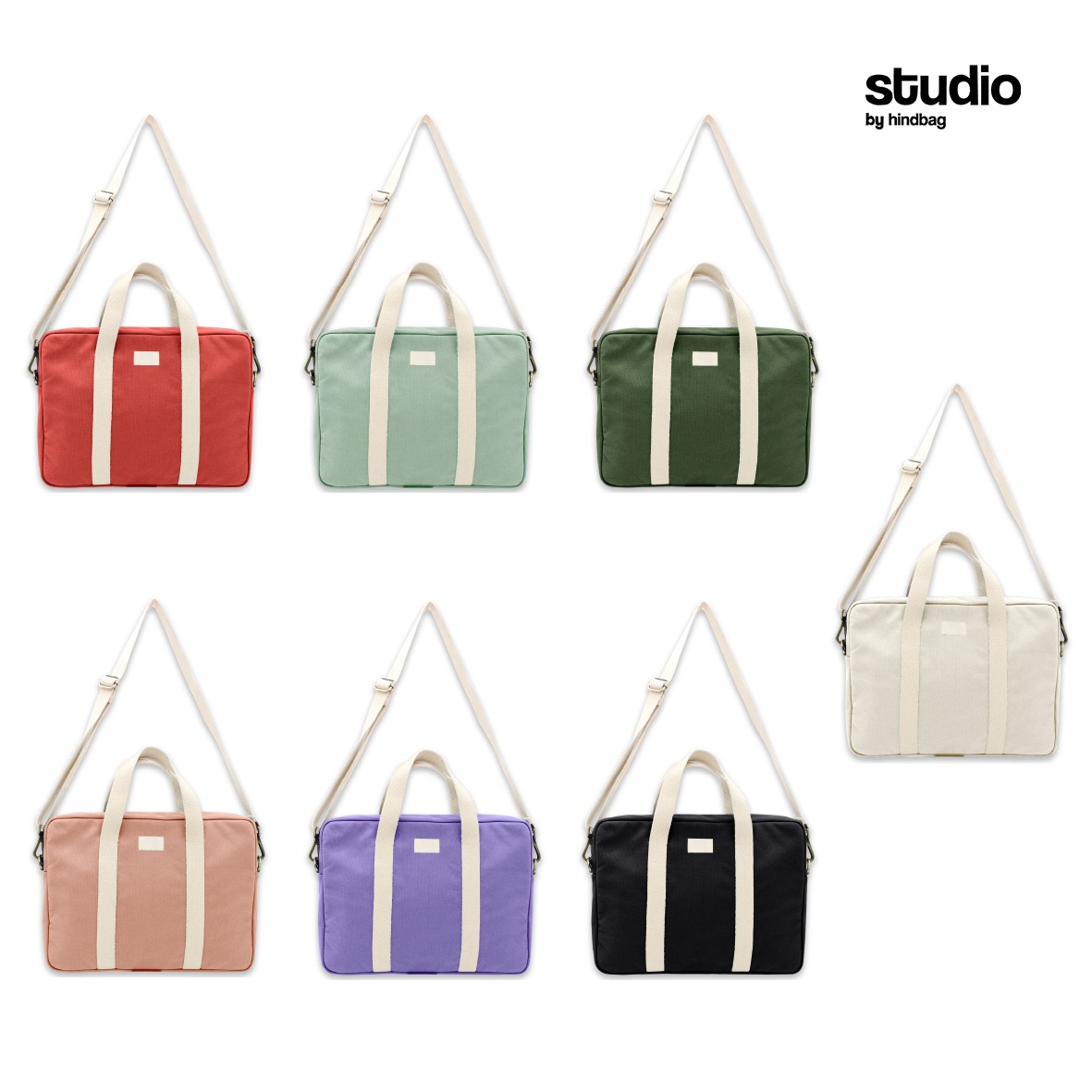 Sac ordinateur Studio by hindbag_coton bio personnalsiable-5