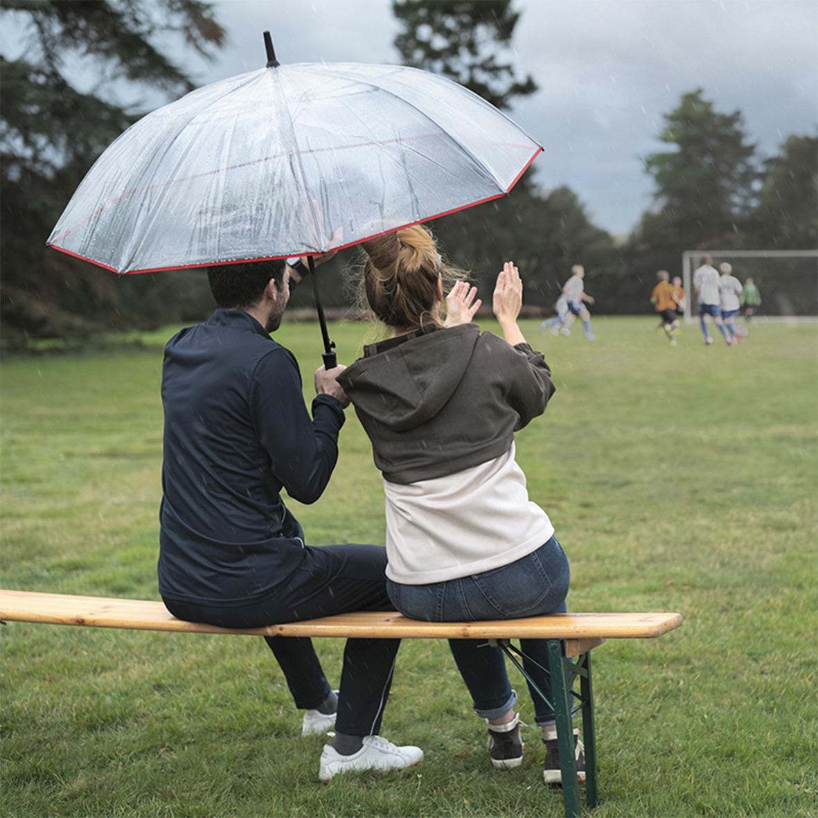 Parapluie golf transparent personnalisable-8