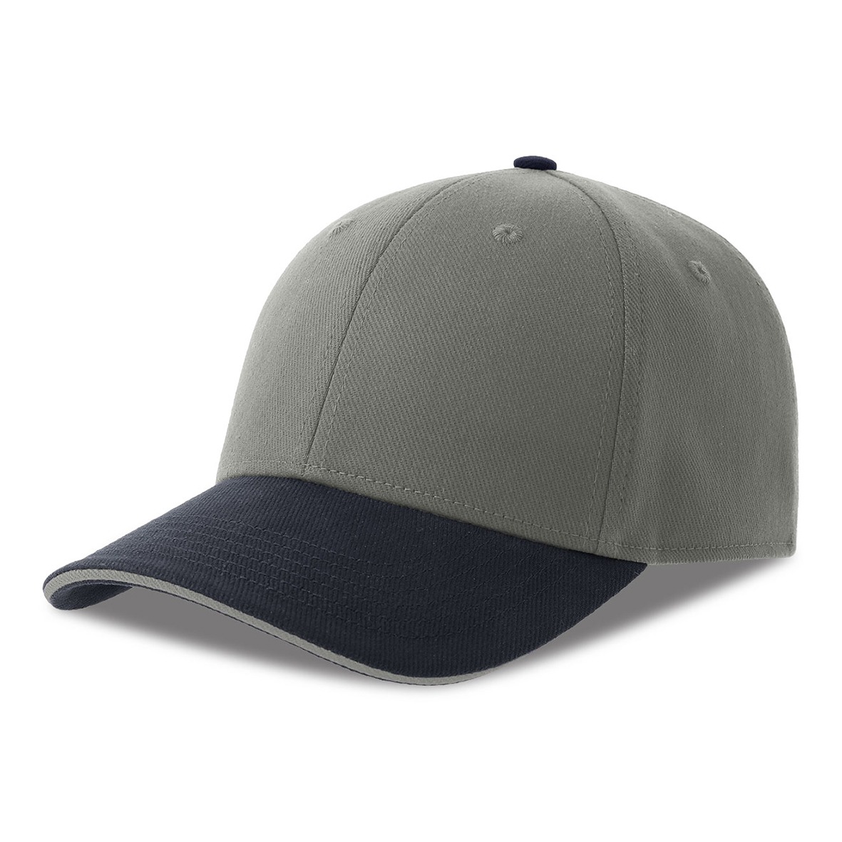 casquette coton bio recycle_gris marine-personnalisable casquette coton bio recycle_gris marine-personnalisable
