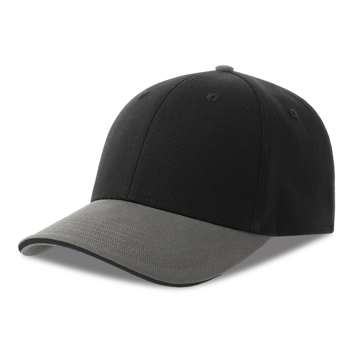 casquette coton bio recycle_noir gris-personnalisable casquette coton bio recycle_noir gris-personnalisable