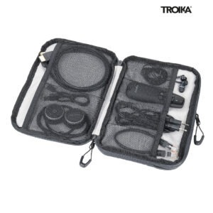 Pochette de rangement business, polyester recyclé, Troika