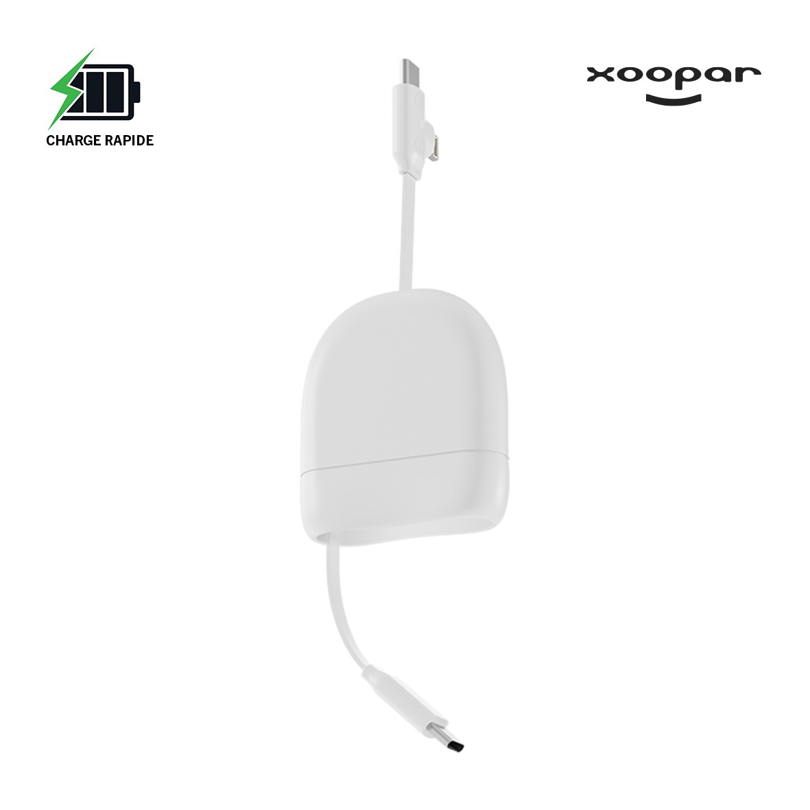 cable retractable charge rapide recycle-xoopar personnalisable_3 cable retractable charge rapide recycle-xoopar personnalisable_3